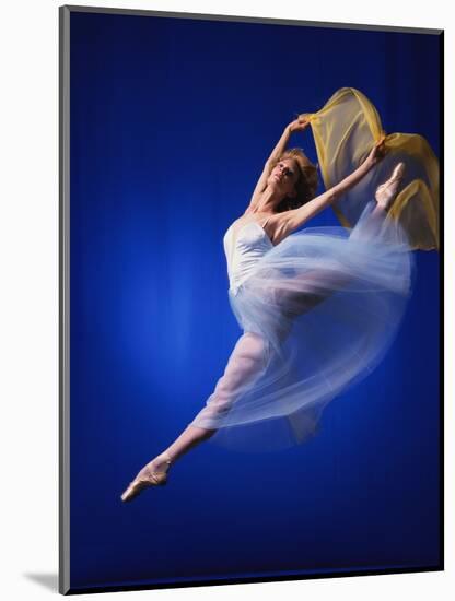 Ballerina Dancing-Dennis Degnan-Mounted Photographic Print