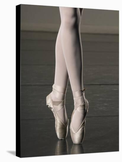 Ballerina en pointe-Erik Isakson-Stretched Canvas