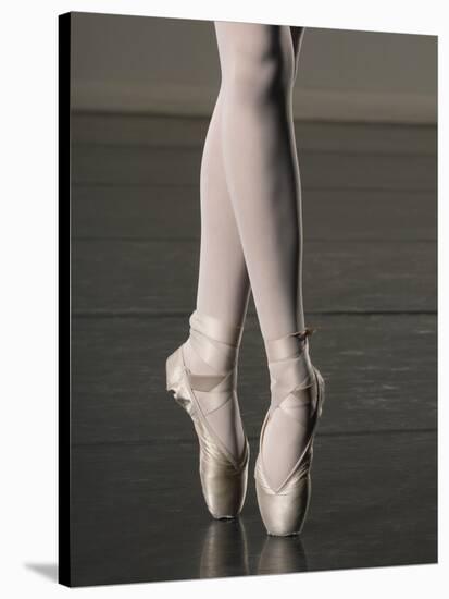Ballerina en pointe-Erik Isakson-Stretched Canvas