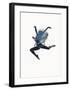 Ballerina Floating-Design Fabrikken-Framed Art Print