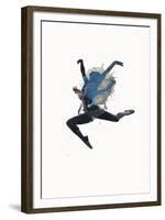 Ballerina Floating-Design Fabrikken-Framed Art Print