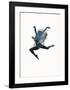 Ballerina Floating-Design Fabrikken-Framed Art Print