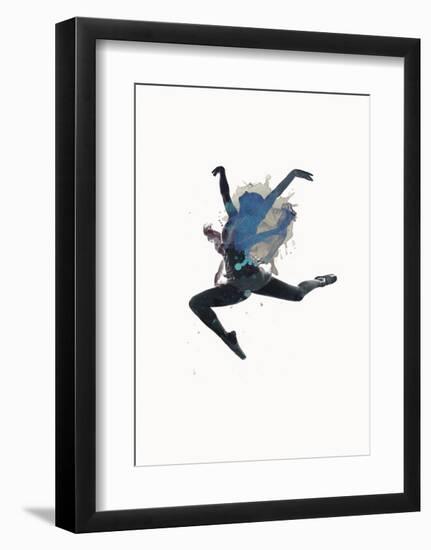 Ballerina Floating-Design Fabrikken-Framed Art Print