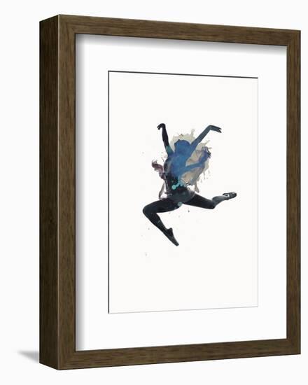 Ballerina Floating-Design Fabrikken-Framed Art Print