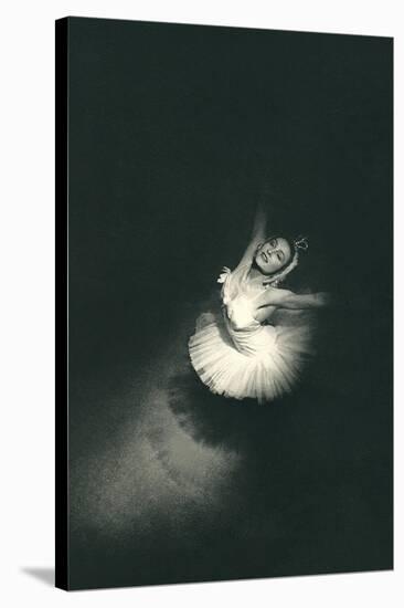 Ballerina from Above-null-Stretched Canvas