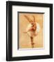 Ballerina I-Caroline Gold-Framed Art Print