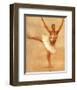 Ballerina II-Caroline Gold-Framed Art Print