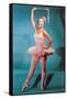 Ballerina in Pink, Retro-null-Framed Stretched Canvas