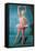 Ballerina in Pink, Retro-null-Framed Stretched Canvas