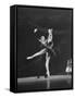 Ballerina Margot Fonteyn in a Production of Swan Lake-Eliot Elisofon-Framed Stretched Canvas