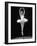 Ballerina Margot Fonteyn in White Costume Leaping into the Air While Dancing Alone on Stage-Gjon Mili-Framed Premium Photographic Print