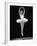 Ballerina Margot Fonteyn in White Costume Leaping into the Air While Dancing Alone on Stage-Gjon Mili-Framed Premium Photographic Print