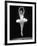 Ballerina Margot Fonteyn in White Costume Leaping into the Air While Dancing Alone on Stage-Gjon Mili-Framed Premium Photographic Print