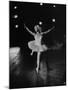 Ballerina Maria Tallchief Performing in "Swan Lake"-Ed Clark-Mounted Premium Photographic Print