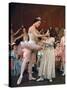 Ballerina Maria Tallchief Performing in the Nutcracker Ballet at City Center-Alfred Eisenstaedt-Stretched Canvas