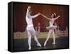 Ballerina Maria Tallchief Performing the Nutcracker Ballet at City Center-Alfred Eisenstaedt-Framed Stretched Canvas