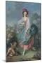 Ballerina Marie-Madeleine Guimard (1743-181) as Terpsichore-Jacques Louis David-Mounted Giclee Print