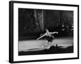 Ballerina Maya Plisetskaya During Performance in Honor of Nasser at Bolshoi Theater-null-Framed Premium Photographic Print