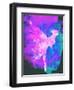 Ballerina on Stage Watercolor 1-Irina March-Framed Art Print