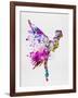 Ballerina on Stage Watercolor 3-Irina March-Framed Art Print