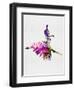 Ballerina on Stage Watercolor 4-Irina March-Framed Art Print