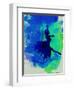 Ballerina on Stage Watercolor 5-Irina March-Framed Art Print