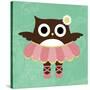 Ballerina Owl-Nancy Lee-Stretched Canvas