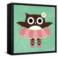 Ballerina Owl-Nancy Lee-Framed Stretched Canvas