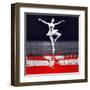 Ballerina Plan-NaxArt-Framed Art Print