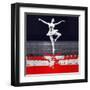 Ballerina Plan-NaxArt-Framed Art Print