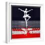 Ballerina Plan-NaxArt-Framed Art Print