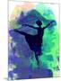 Ballerina's Dance Watercolor 2-Irina March-Mounted Art Print