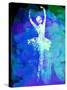 Ballerina's Dance Watercolor 4-Irina March-Stretched Canvas