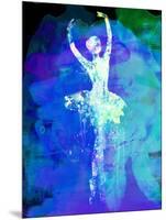 Ballerina's Dance Watercolor 4-Irina March-Mounted Art Print