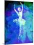 Ballerina's Dance Watercolor 4-Irina March-Mounted Art Print