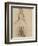 Ballerina Viewed from the Back-Edgar Degas-Framed Giclee Print