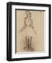 Ballerina Viewed from the Back-Edgar Degas-Framed Giclee Print