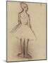 Ballerina Viewed from the Back-Edgar Degas-Mounted Giclee Print