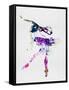 Ballerina Watercolor 2-Irina March-Framed Stretched Canvas