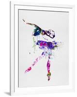 Ballerina Watercolor 2-Irina March-Framed Art Print