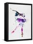 Ballerina Watercolor 2-Irina March-Framed Stretched Canvas