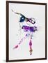 Ballerina Watercolor 2-Irina March-Framed Art Print