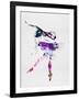 Ballerina Watercolor 2-Irina March-Framed Art Print