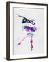 Ballerina Watercolor 2-Irina March-Framed Art Print