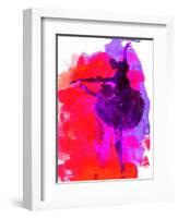 Ballerina Watercolor 3-Irina March-Framed Art Print