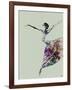 Ballerina Watercolor 3-NaxArt-Framed Art Print