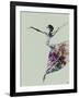 Ballerina Watercolor 3-NaxArt-Framed Art Print