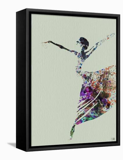 Ballerina Watercolor 3-NaxArt-Framed Stretched Canvas