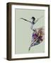 Ballerina Watercolor 3-NaxArt-Framed Art Print