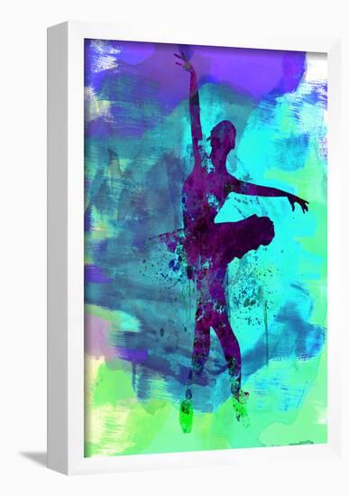 Ballerina Watercolor 4-Irina March-Framed Poster